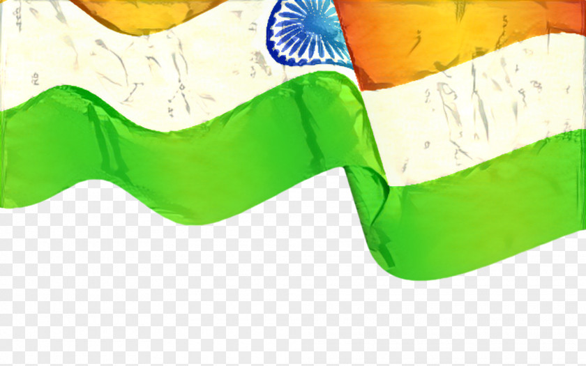 Yellow Green India Independence Day Background PNG