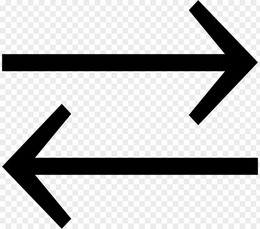 Arc Arrow Equals Sign Symbol Chemical Equilibrium PNG