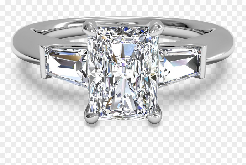 Celebrity Big Diamond Rings Cut Princess Engagement Ring PNG