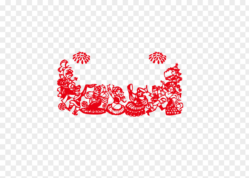 Chinese Style,Red,Paper Cut,Chinese New Year Papercutting Paper Cutting Google Images PNG