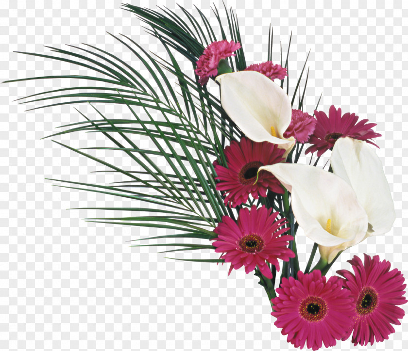 FLORES Flower Bouquet Woman Birthday PNG