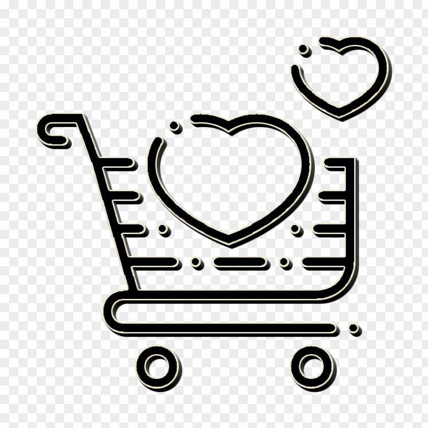 Love Icon Cart PNG