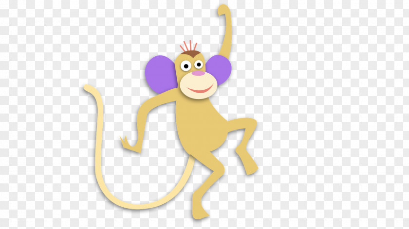 Mono Monkey Blog Remetente Clip Art PNG