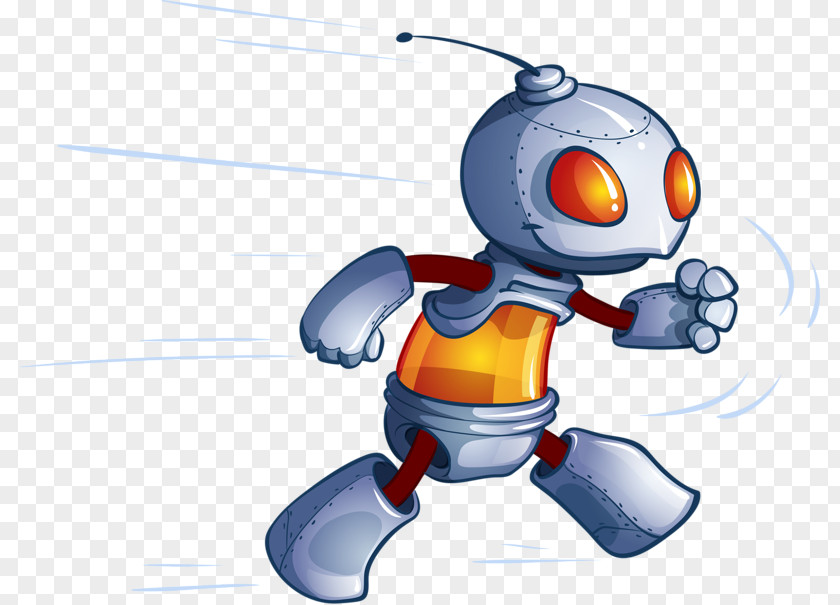 Robot Character Clip Art PNG