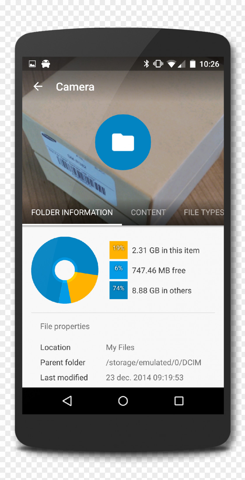 App Design Material File Manager Explorer Multimedia PNG