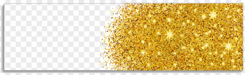 Gold Sequins And Powder Fundal PNG