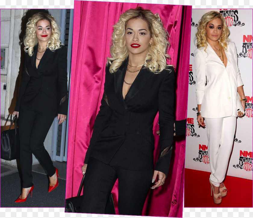 Rita Ora Clothing Fashion Coat Suit Jacket PNG