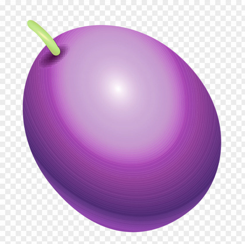 Violet Purple Lilac Ball Eggplant PNG
