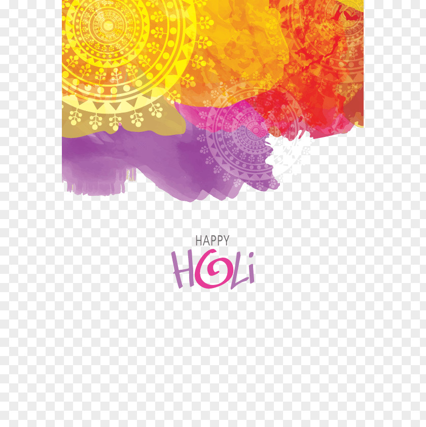 Colour Holi Vector Graphics Festival Illustration Color PNG