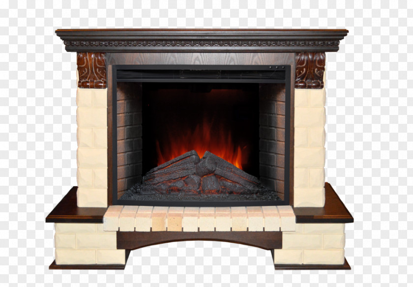 Electric Fireplace Hearth Electricity Domgrey PNG