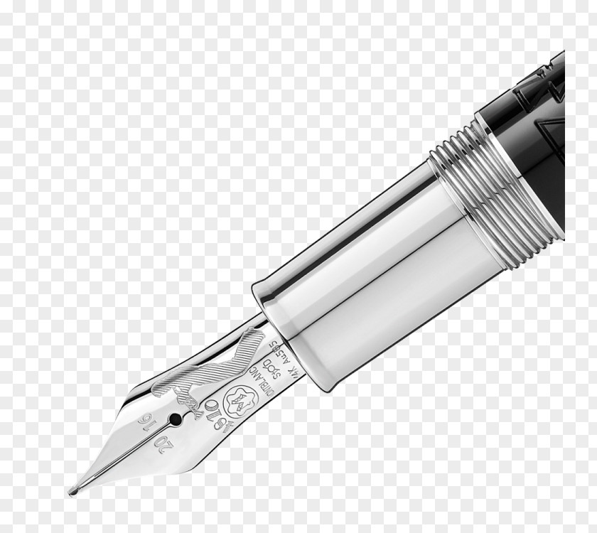 Fountain Pen Montblanc Jazz Musician PNG