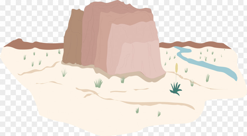 Free To Pull The Material Desert Image Illustration PNG