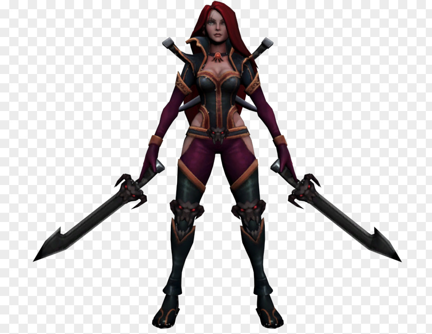Katarina Mercenary 3D Computer Graphics Modeling Rendering PNG