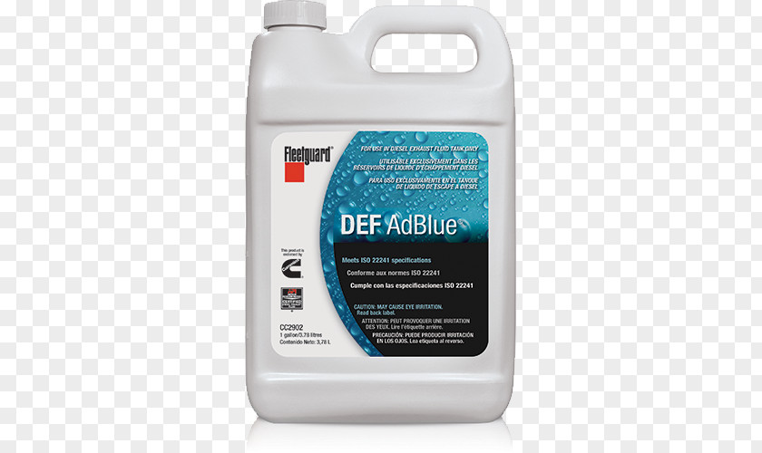 Planilha Diesel Exhaust Fluid ARLA Engine Cummins PNG