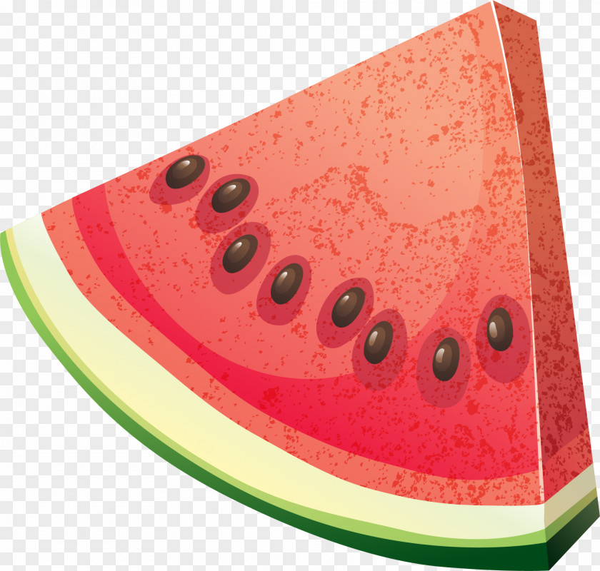 Red Hand Painted Watermelon Citrullus Lanatus PNG