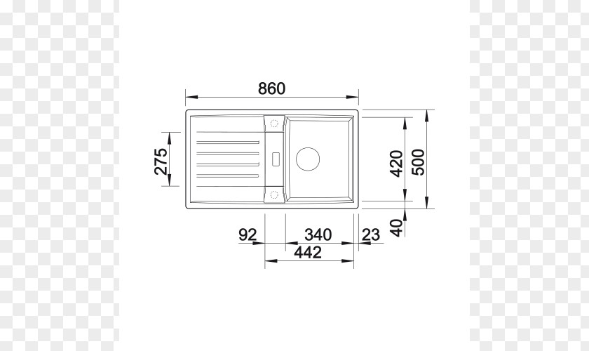 Sink Kitchen BLANCO Bowl PNG