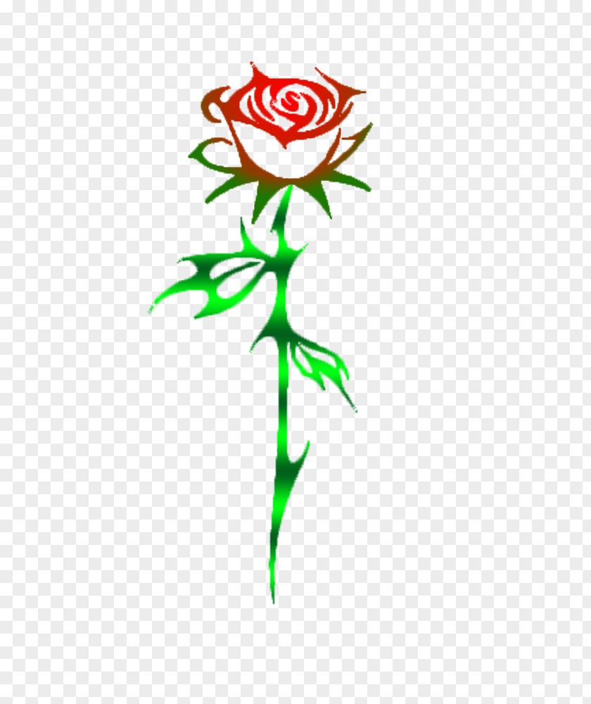 Thorns Tattoo Tribe Drawing Rose Clip Art PNG