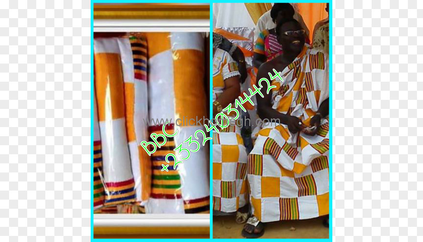 African Fabric Bonwire Kumasi Kente Cloth Textile PNG