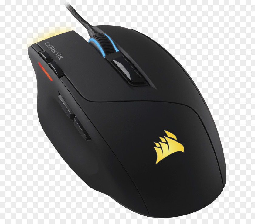 Computer Mouse Corsair Sabre RGB Light Components Color Model PNG