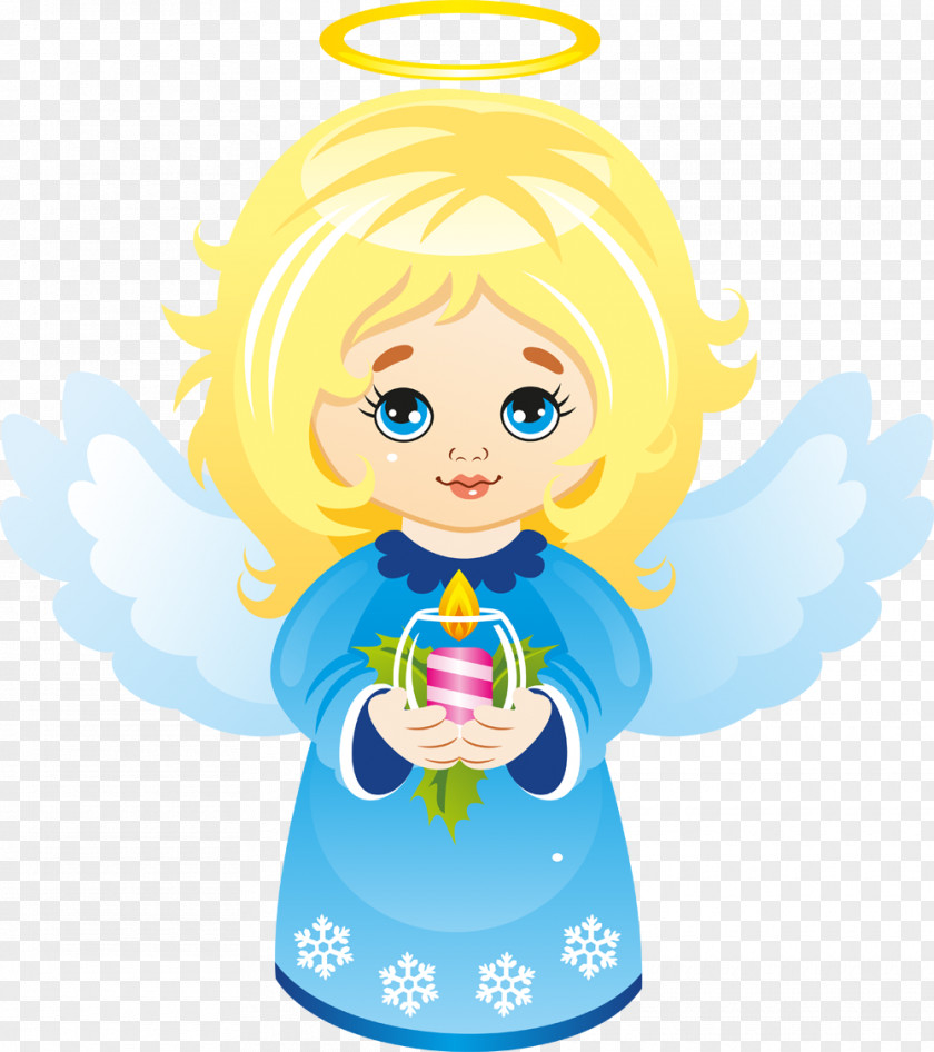 Cute Christmas Angel With Candle Clipart Clip Art PNG