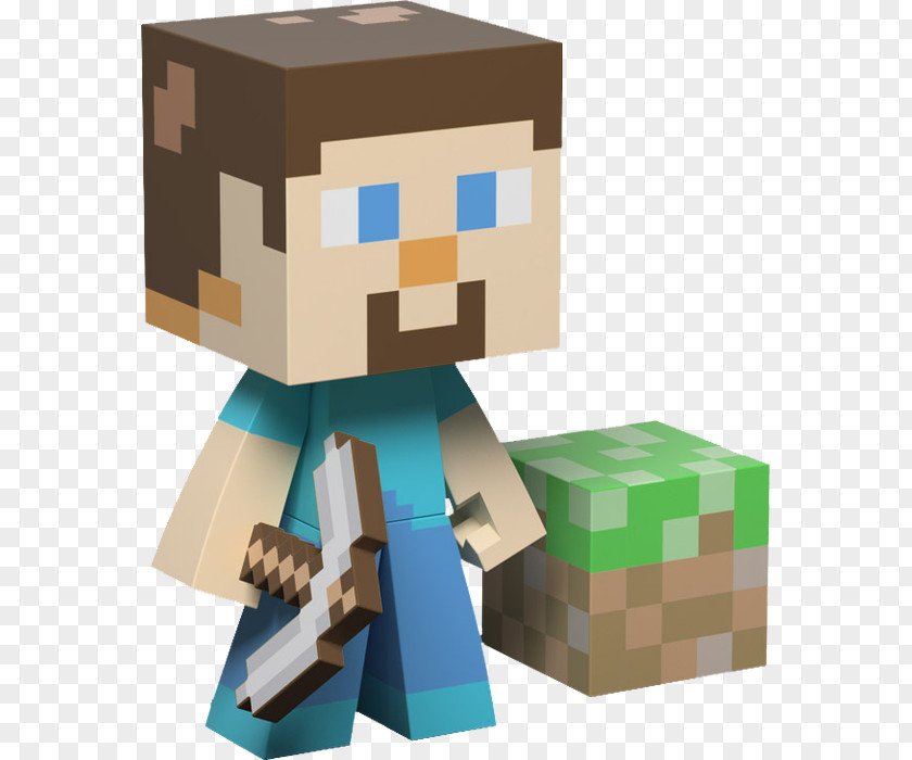 Grass Cube Minecraft Action & Toy Figures Video Games Creeper PNG