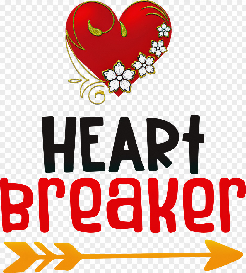 Heart Breaker Valentines Day Quote PNG