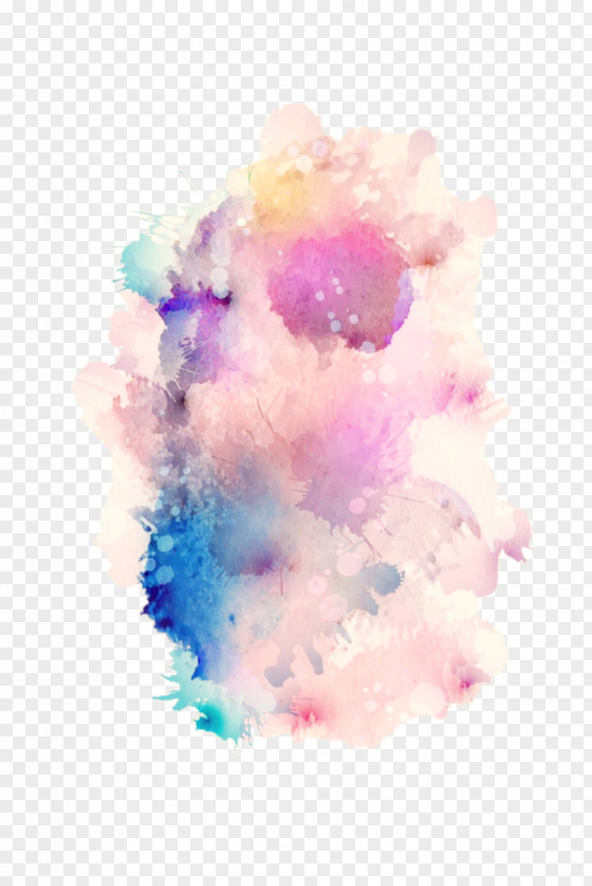Painting Watercolor Pastel Abstract Art PNG
