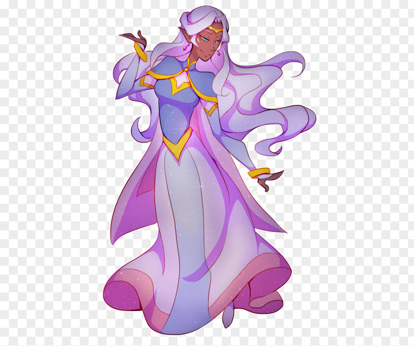 Princess Allura Defenders Of The Universe Sketch PNG