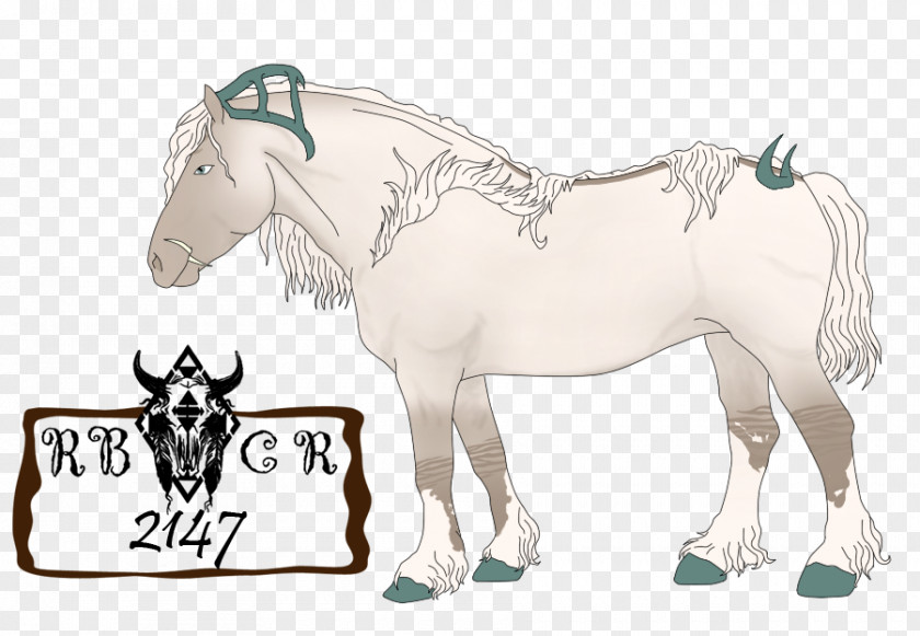 Tres Leches Mustang Stallion Halter Pack Animal PNG