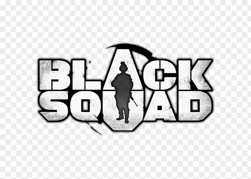 Black Squad Logo Brand Font Text PNG