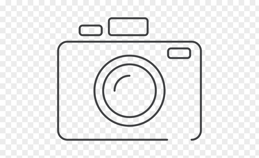 Camera Photography Line Art PNG