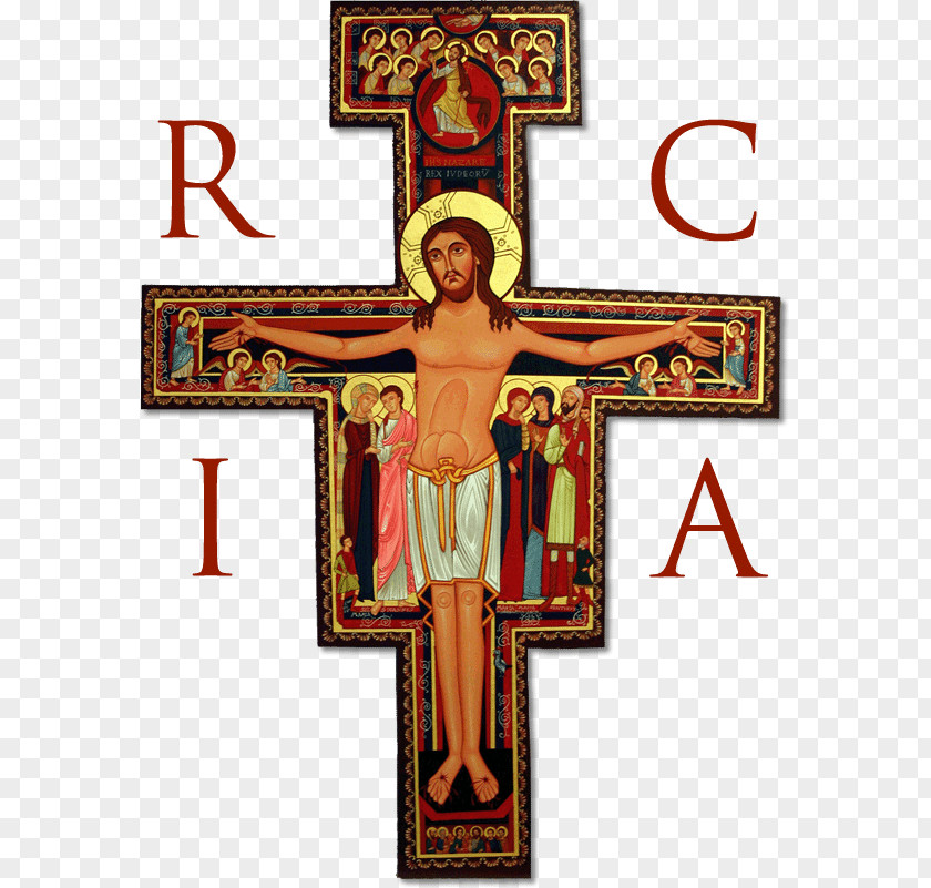 Christian Cross San Damiano Damiano, Assisi St Peter Catholic Church Catholicism PNG