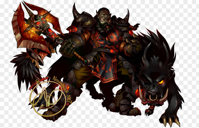 Garrosh Hellscream Demon Desktop Wallpaper Computer Armour Warlord PNG