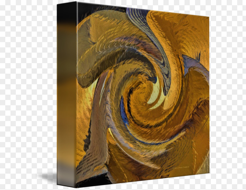 Golden Abstract Modern Art Architecture PNG