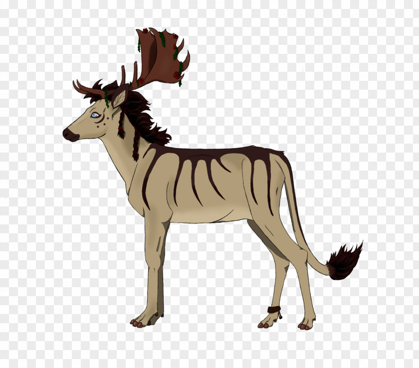 Reindeer Horse Elk Antelope Antler PNG