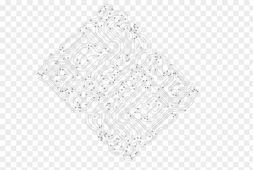 Science And Technology Shading White Black Angle Pattern PNG