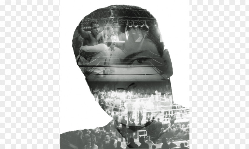 Ali Multiple Exposure Monochrome Photography Boxing PNG