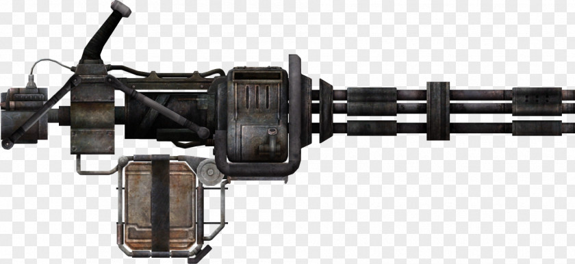 Avengers Minigun Fallout: New Vegas Weapon Gatling Gun PNG