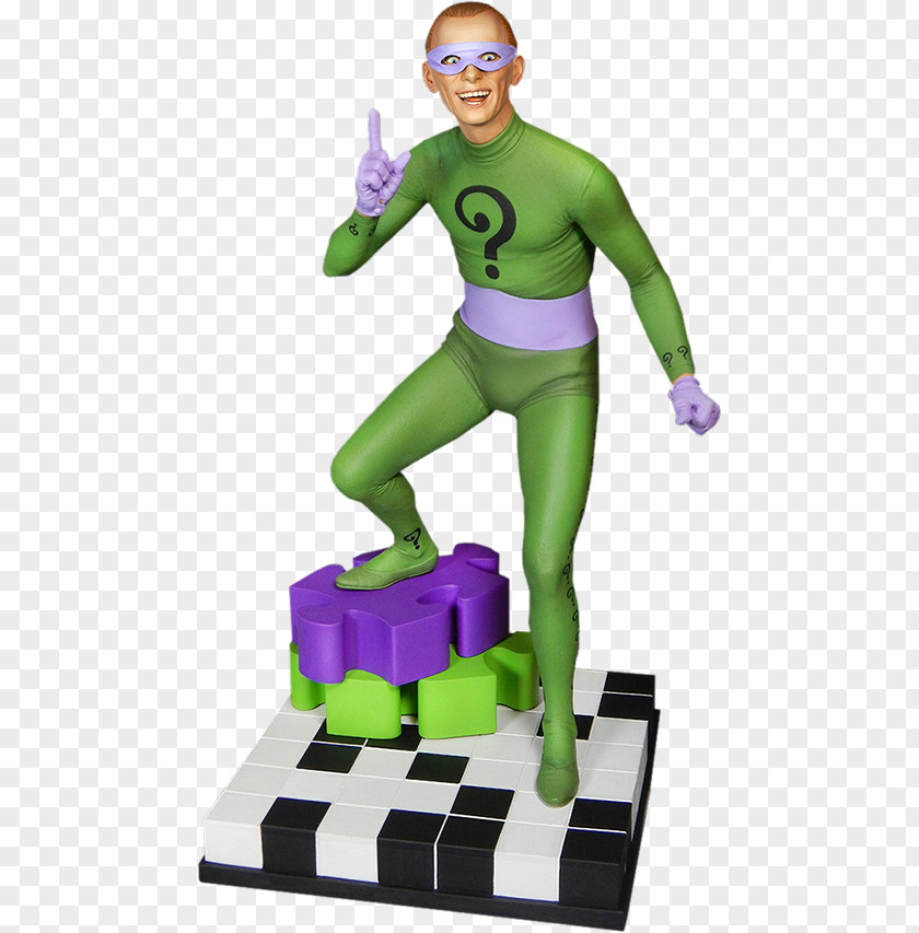 Batman Riddler Frank Gorshin Spider-Man Sideshow Collectibles PNG