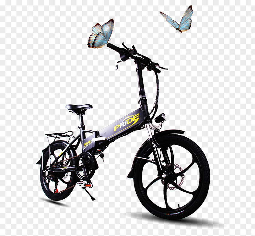 Bike Butterfly Electric Bicycle Mountain Folding Trek Corporation PNG