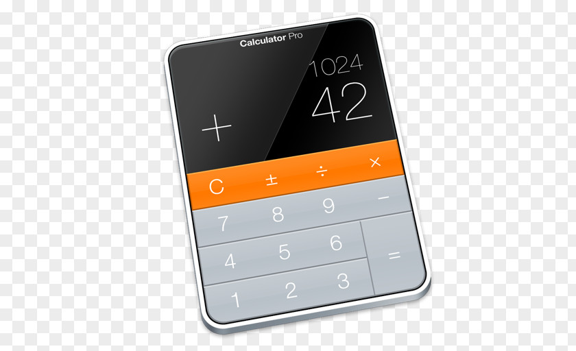 Calculator MacOS Metro PNG