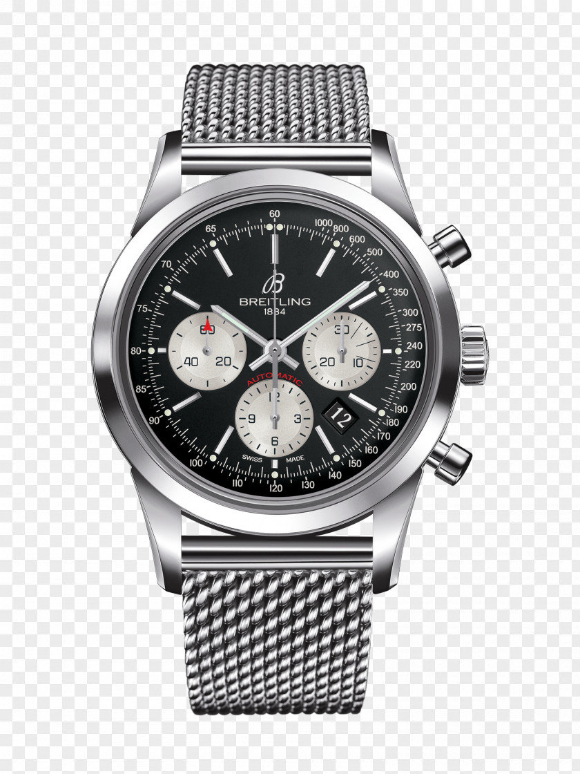 I Pad Breitling Transocean Chronograph SA Automatic Watch PNG