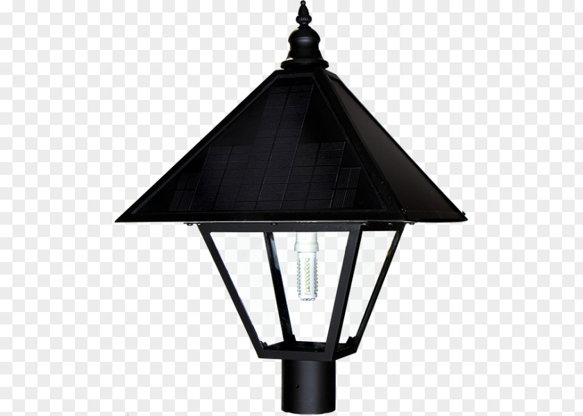 Light Street Solar Lamp Fixture Lighting PNG