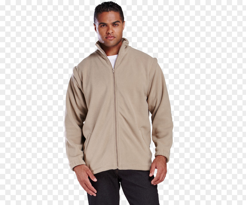 Polar Fleece Beige Neck PNG