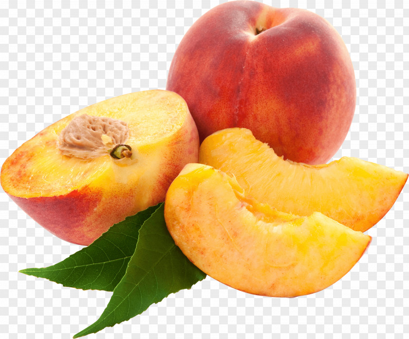 Sliced Peaches Image Nectarine Clip Art PNG