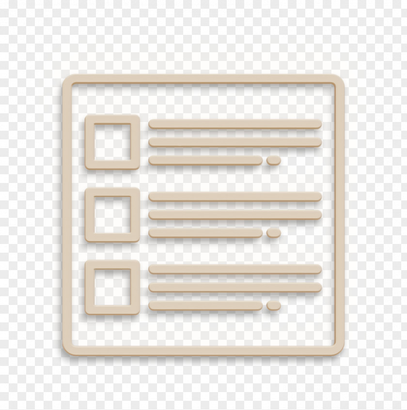 UI Icon List PNG