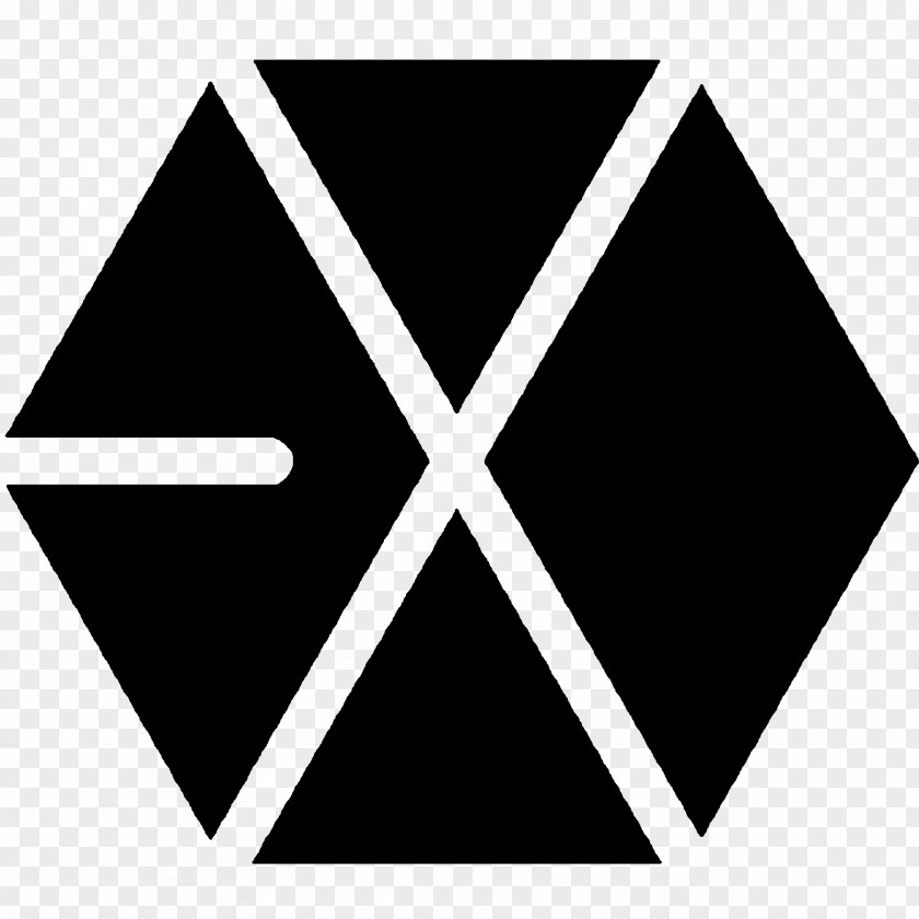 EXO XOXO Logo K-pop Wolf PNG