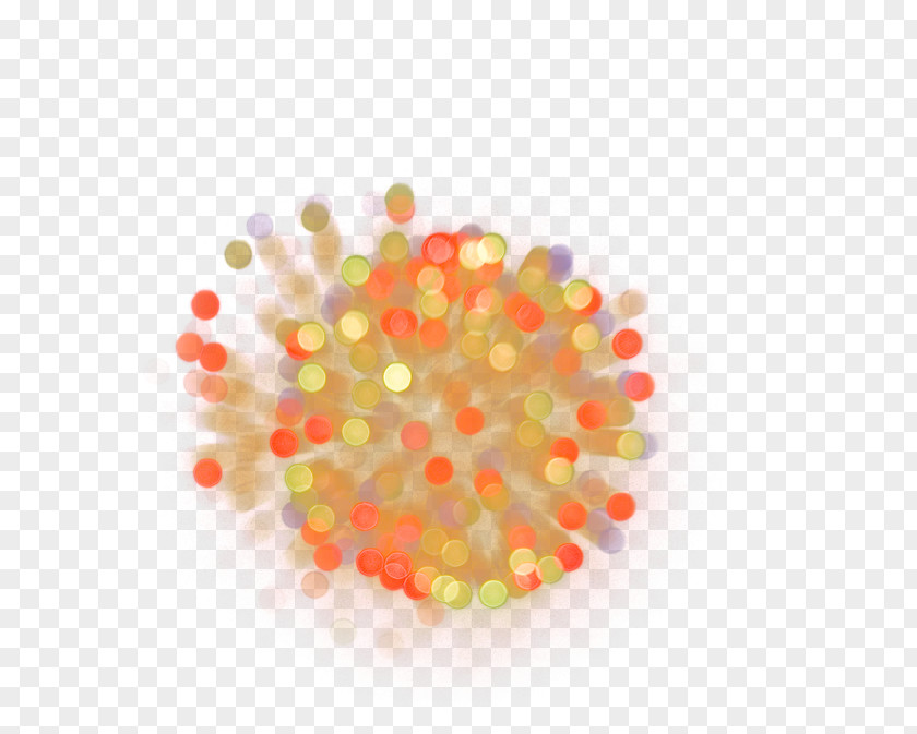 Fireworks HD Material Candy Circle Pattern PNG