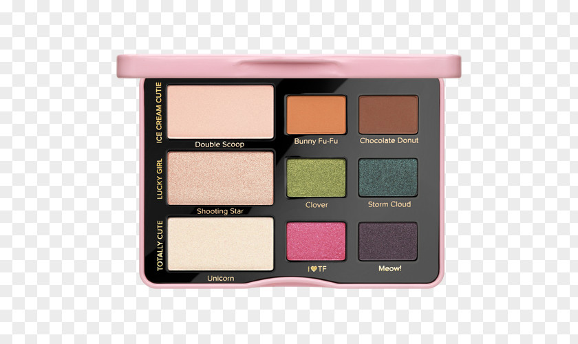Honey Too Faced Peanut Butter & Jelly Eye Shadow Palette And Sandwich Cup Brittle PNG