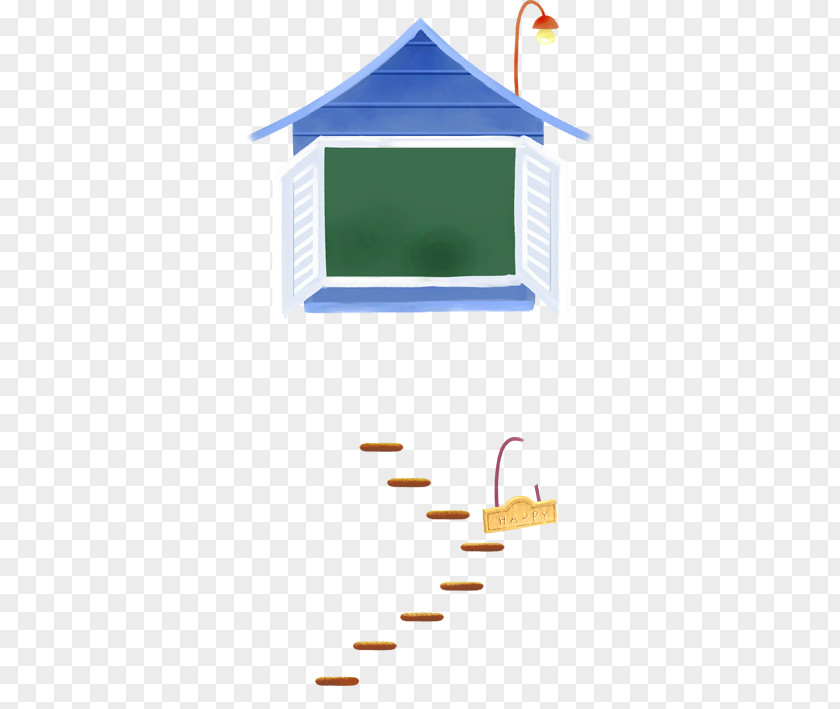 House Stairs Bird PNG